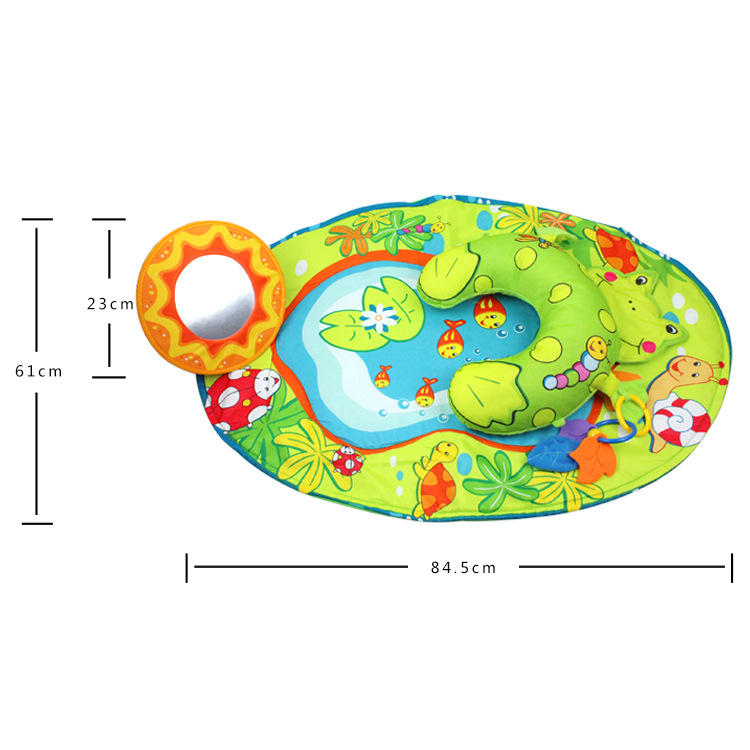 Baby Speelkleed Pasgeboren Ontwikkelen Mat voor Baby Gym Kruipen Speelmat kinderen Deken Mat met Kussen Spiegel Game Pad