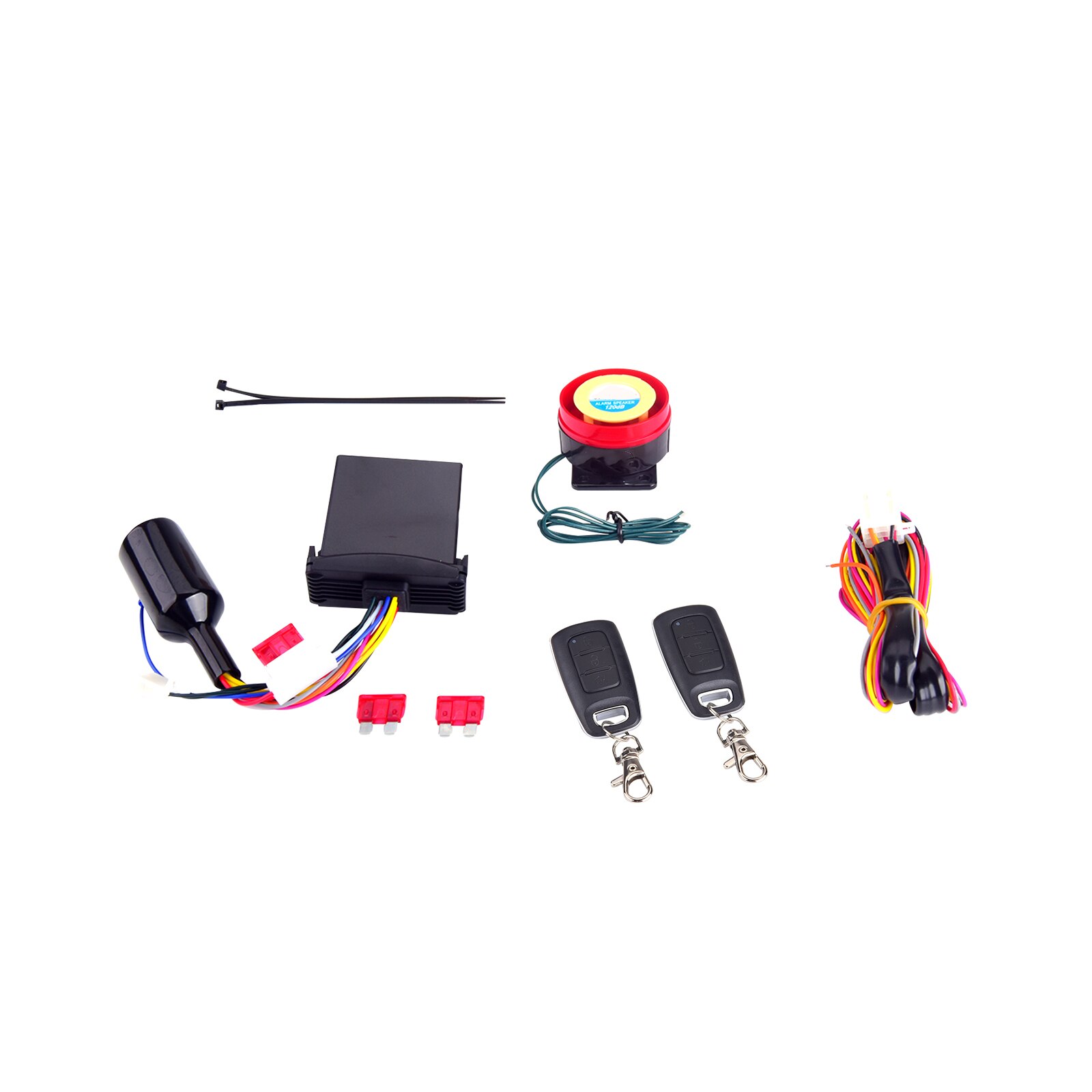 La motocicleta de sistema de alarma para coche Kit Central remoto de coche de Control remoto durable automático de bloqueo de alarma de coche sistema Anti-robo