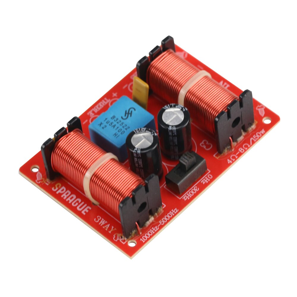 GHXAMP 150 w 3 Way Crossover Luidspreker Bass Tweeter Midrange Voor 10 inch Woofer Speaker Home Theater Filter 12db 45 hz-20 khz 2 stks