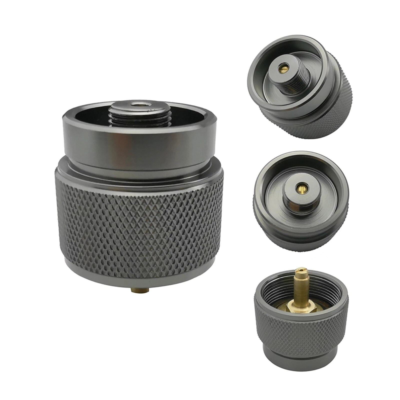 Udendørs camping komfur gas tank adapter mapp gas tank adapter amerikansk standard adapter