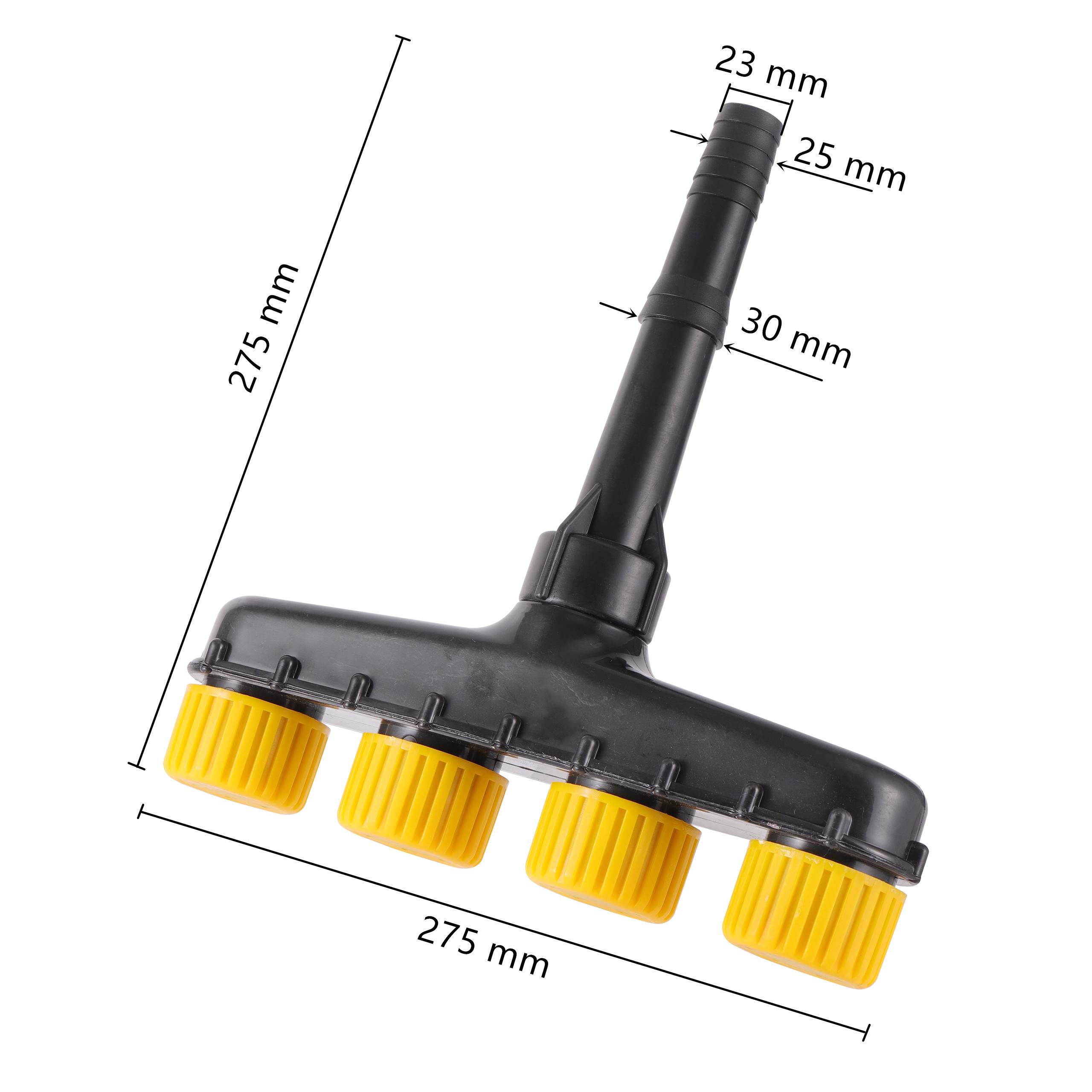 Ugelli per atomizzatore agricolo irrigatori per acqua da giardino prato grande flusso ugello regolabile strumento per irrigazione di verzura agricole: 4 spray ugello