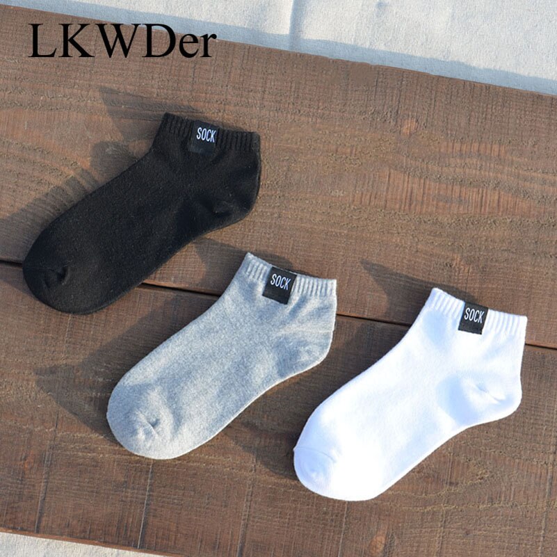 LKWDer 5 Pairs Mens Socks Men Sock Extra Large Big Plus Size 45,47,48 Ankle Socks Men Casual Sox Calcetines Hombre Meias