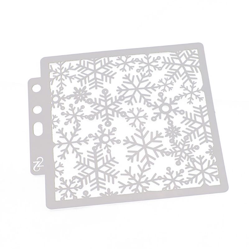 Snefnug stencils skabelon maleri scrapbooking prægning stempling album kort