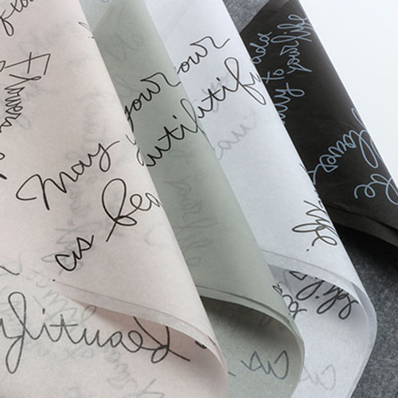 36Sheets DIY Tissue Paper 50x75cm Flower Packing Wrapper Bouquet Wrapping Paper Craft Paper Scrapbook Floral Wrapping