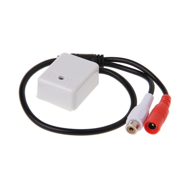 Microphone Pickup Sound Monitoring Device For CCTV Camera Security System