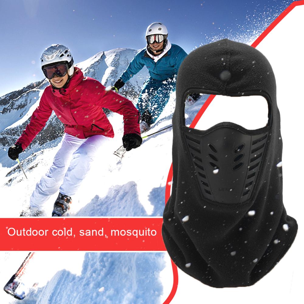 Winter Outdoor Neck Volgelaatsmasker Warm Snel Droog Winddicht Fleece Bescherming Hoed Ski Helm Cap Fietsen Fiets Accessoires