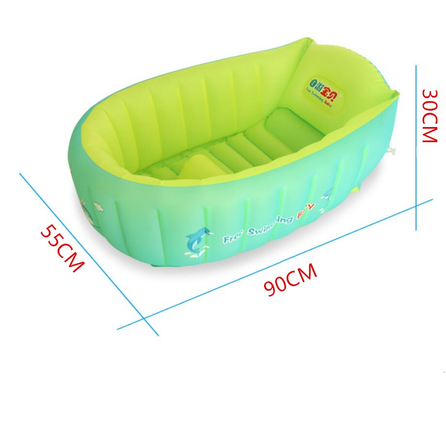 Opblaasbare Baby Bad Opblaasbaar Zwembad Kid 'S Baden Zwembad Indoor Opblaasbare Zwembad: Default Title