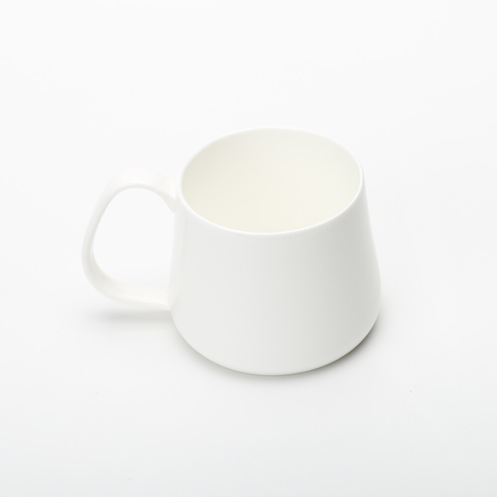 Doodle original001 Bone china Coffee Cups White Ceramic cup with plate and spoon250ml