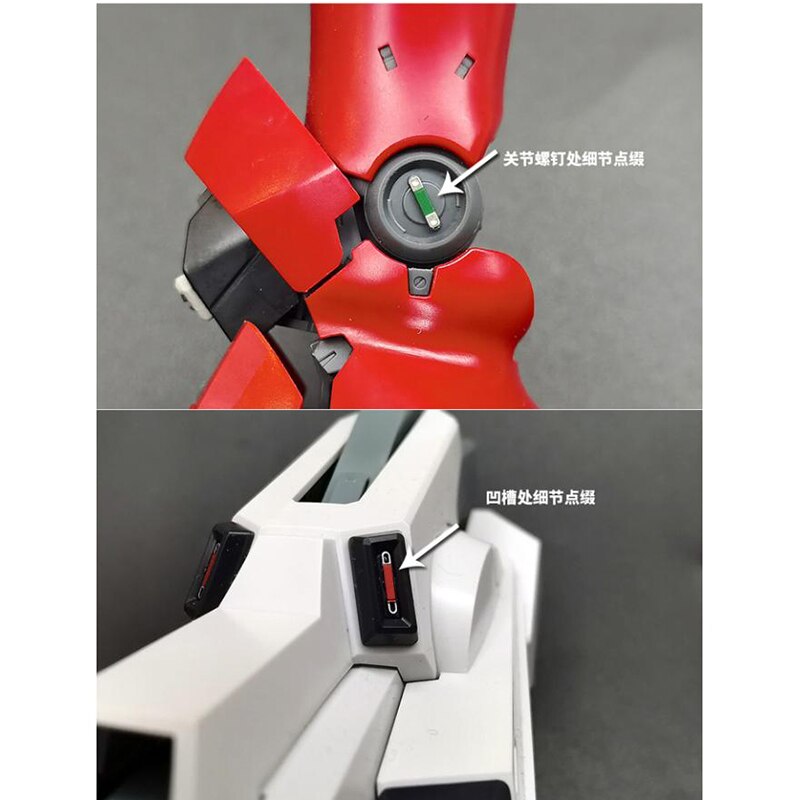 Modellmodifikation dichroitischer detailstab für modifikation  mx037-042