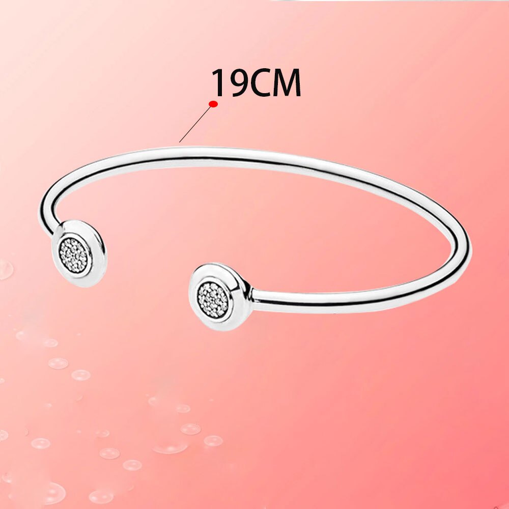 100% sterlina d'argento Pendenti E Ciondoli & Braccialetto Del Braccialetto Europa di Marca originale Adatto per Le Donne di Indossare Gioelleria Raffinata E Alla Moda Fai Da Te: PAB011-19