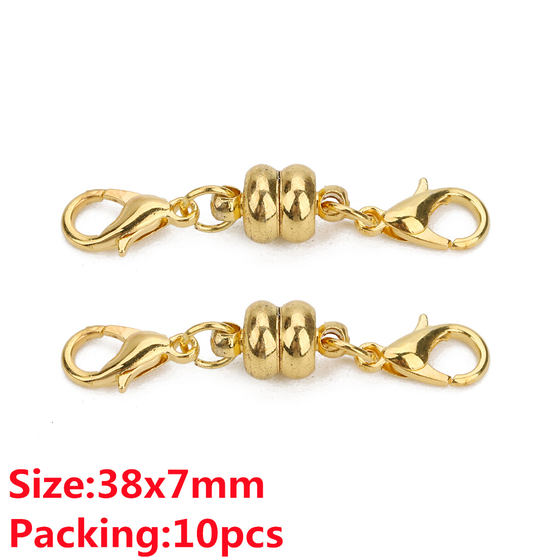 5-10 Sets/Lot Magnetic Clasps for Jewelry Making DIY Bracelet Necklace Magnet Clasp Connector Buckle Fasteners Accessories: army green
