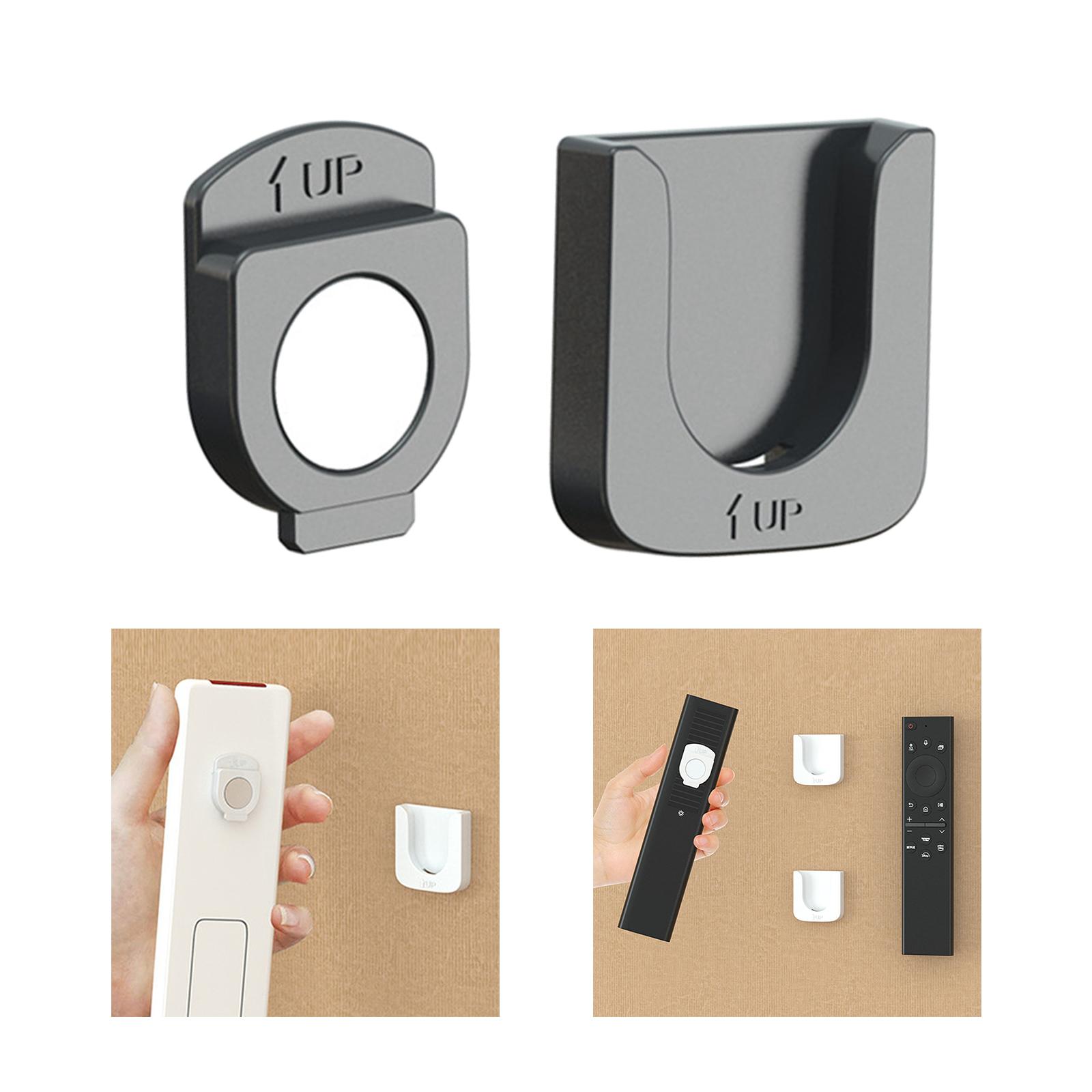 Magnetische Afstandsbediening Houder Afstandsbediening Organizer Opbergplank Voor Tv Afstandsbedieningen Ventilator Afstandsbedieningen Airconditioner Afstandsbedieningen Kantoor: Black