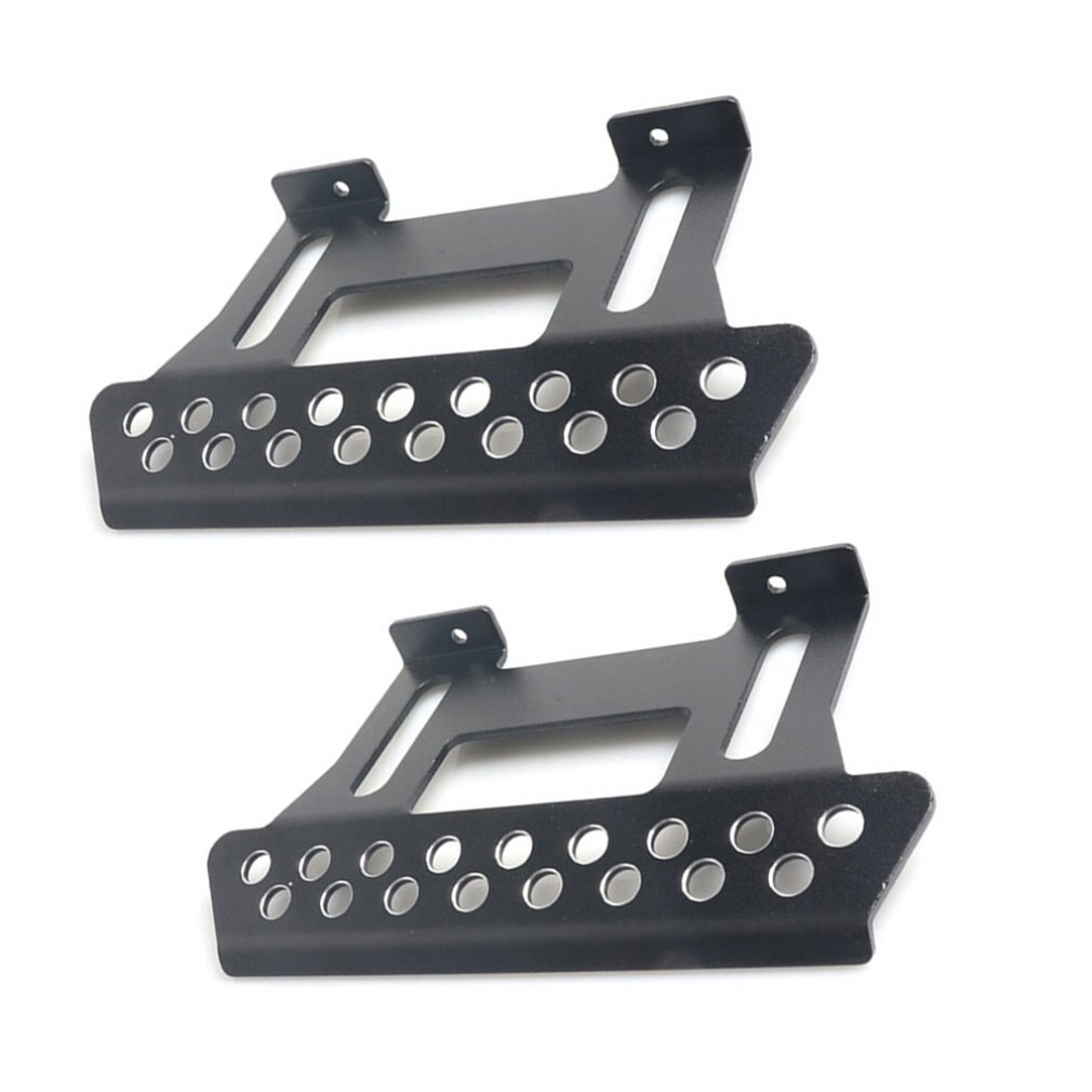 1 Pair/SET Durable Use Metal Side Pedal Plate For Axial SCX10 Side Step Sliders 1:10 Scale RC Crawler Car Part