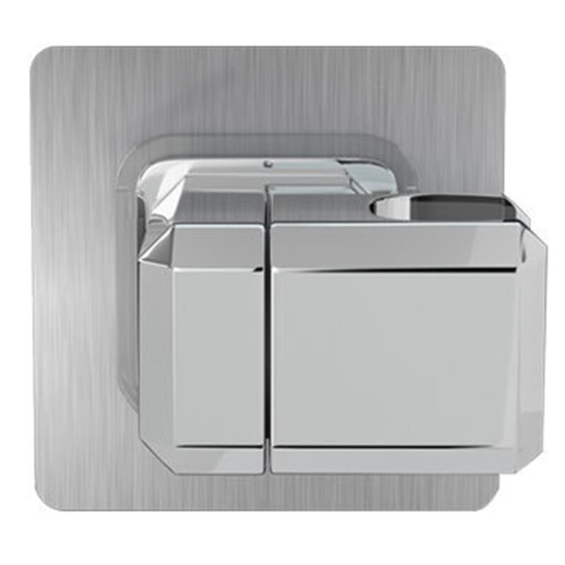 Wall Mounted Shower Head Bracket Self-adhesive Shower Holder Shower Fixture Base Strong Bearing Capacity Easy to Install