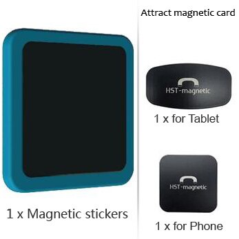 Wall Mount Tablet Magnetic Stand Magnet Adsorption Principle Convenience to pick-and-place Support All Tablets for iPad Pro Air: blue B