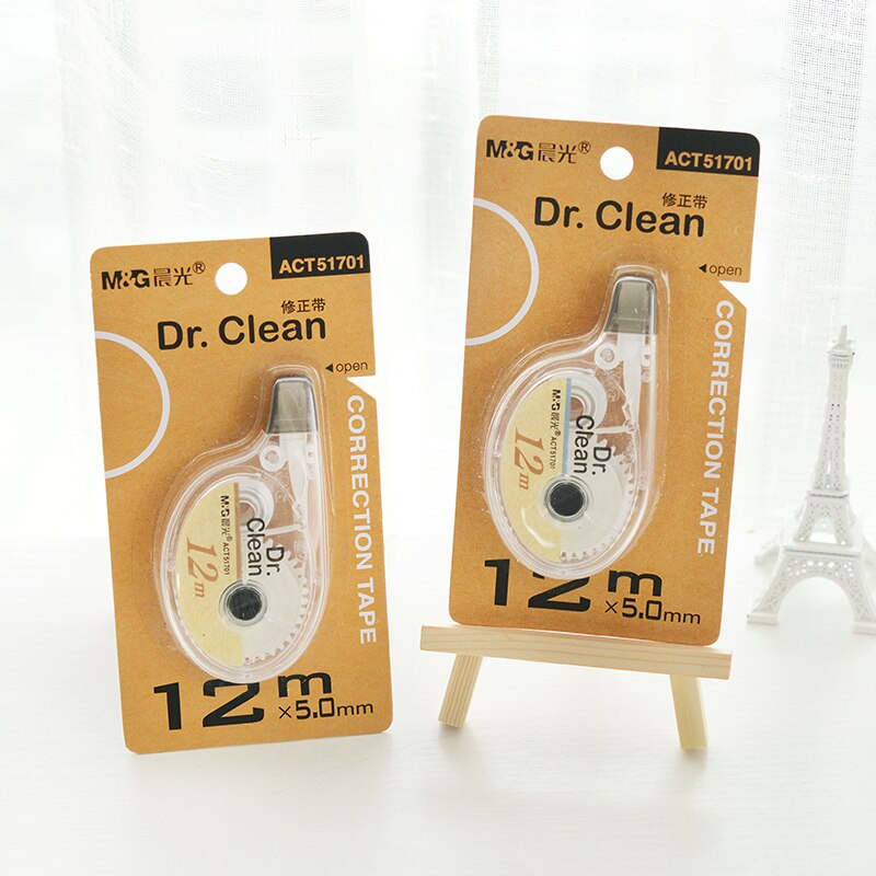 6 kpl paperitavara söpö pitsi koristeellinen kirja korjausnauha korjausneste toimistotarvike 5mm x 12m näytös 51701