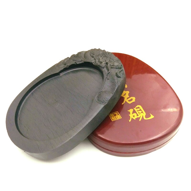 Chinesische Kalligraphie Inkstone 5-8 Inche Natürliche Felsen Inkstone Chinesische Malerei Tinte Platte Tinte Schleifen Platte Tinta China Caligrafia