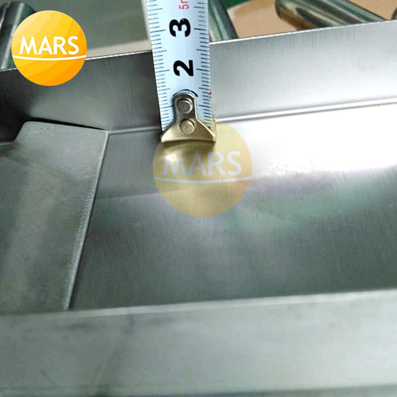 Square Shaped Fish Shaped Waffle Cake Filling Shovel Open Mouth Ice Cream Cone Taiyaki Stuffing Filling Tool Stainless Steel