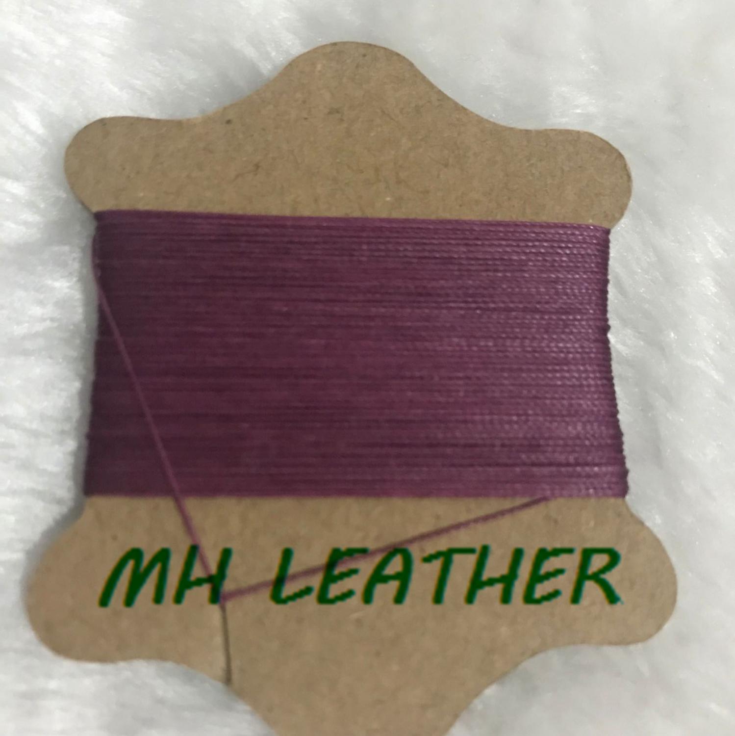 LX003 0.45mm Twist Round Waxed Thread String For Leather Sewing Thread Handmade Waxed thread: 14