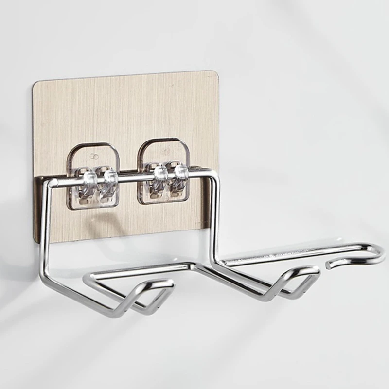 Haar Trockner Halter Rack Wand Haarglätter Trockner Halter Badezimmer Organizer Lagerung Rack Regal Bad Zubehör: Rot