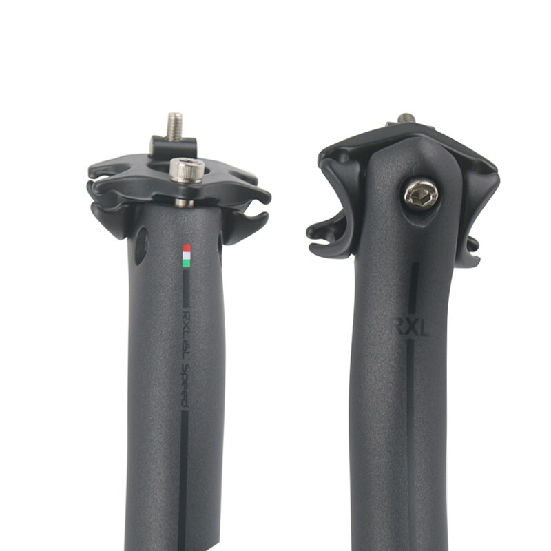 RXL SL Carbon Seatpost Mtb 27.2/30.8/31.6mm Road Bicycle Seat Post UD Matte Red/Black Offset 25mm Bike Seatpost Carbon