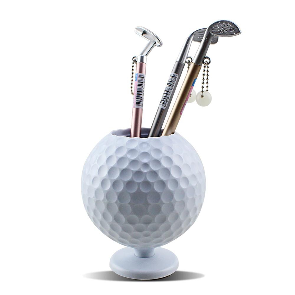 Crestgolf Golf Ball Golf Pen Set Suitable for Golf Accessories Such as Office Decoration