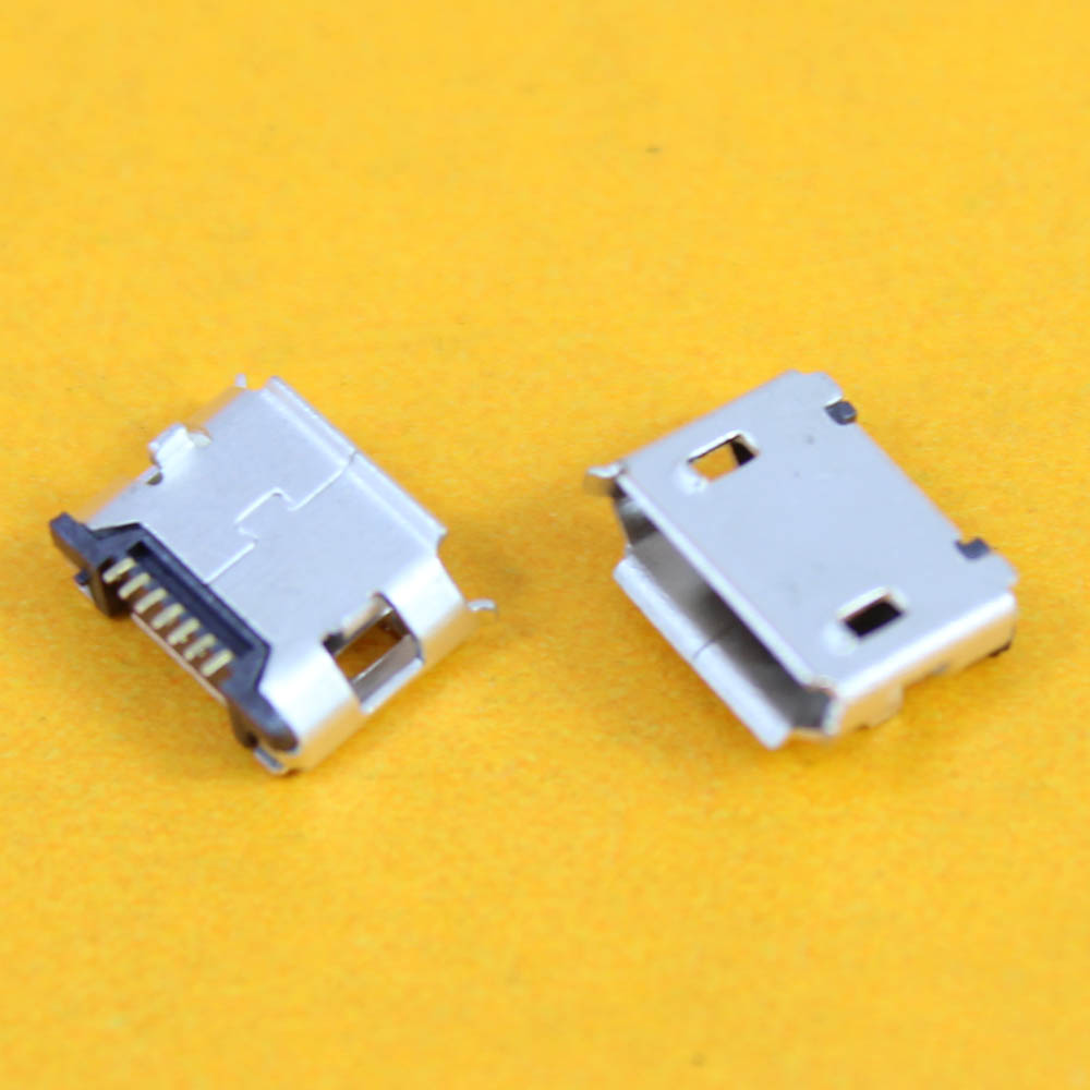 Micro USB Female Jack DC Power Socket 7 Pin Charge Charger Charging Data Sync Port Tablet Connector Replacement 7PIN