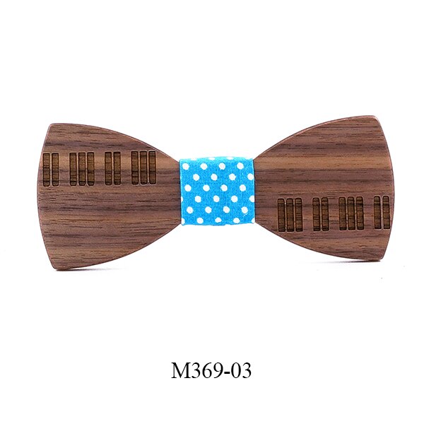 Træ børn butterfly søde slik farver baby bowtie blomster pige smoking tilbehør drenge børn butterfly: M369-03