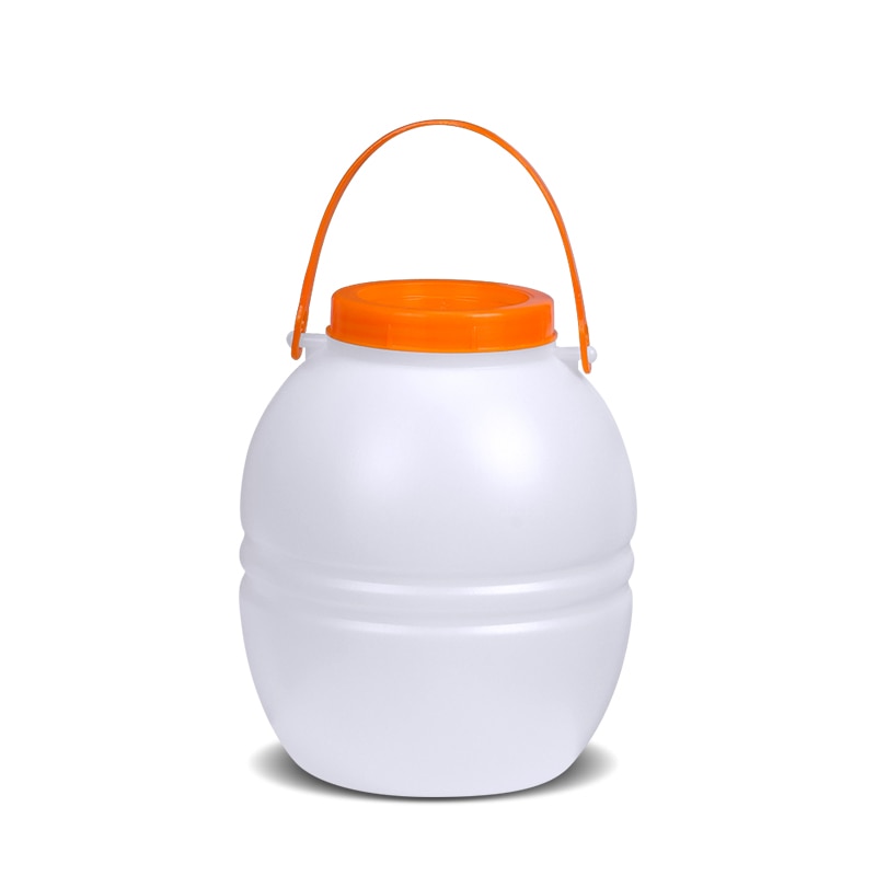 4L 5L 10L Food Grade Round bucket with handle Lid Airtight Sealing Storage Container Food Grade