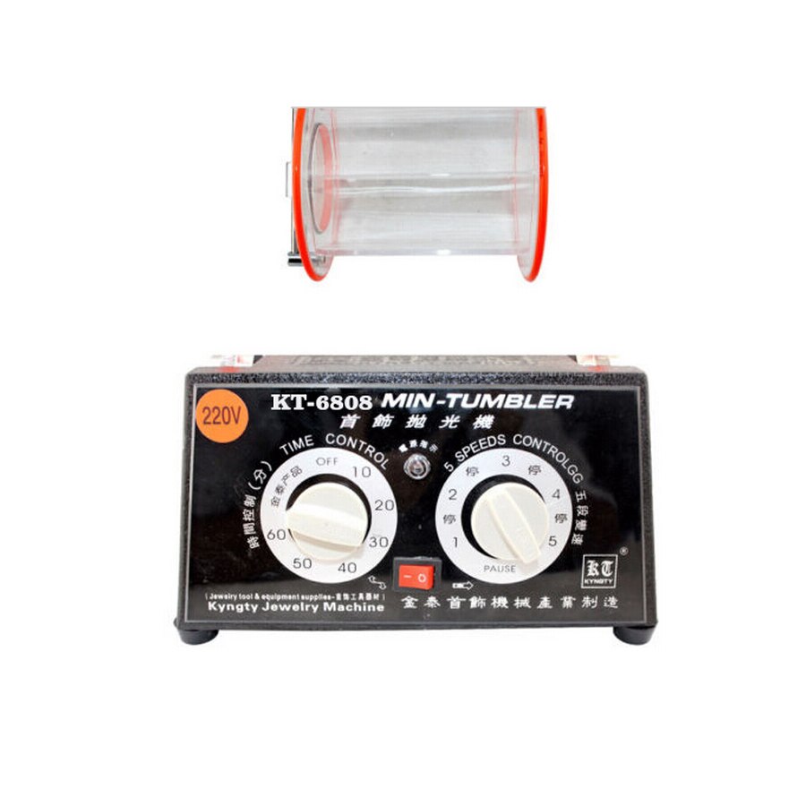 Jewelry polishing machine Polisher &amp; Finisher 220/110V Polishing Finishing Machine 1PC