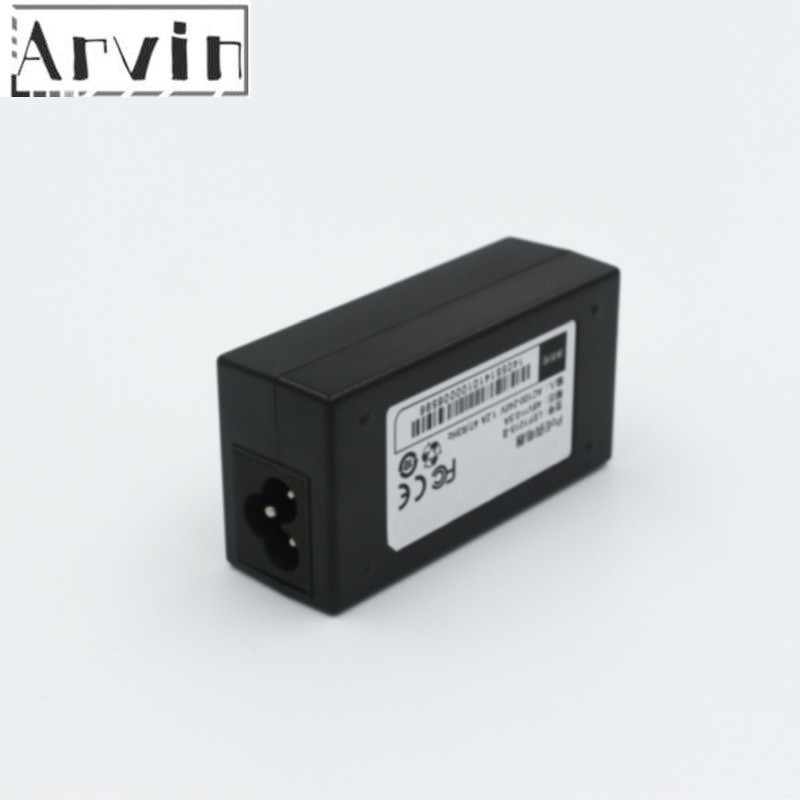 Turvallisuus 48 v 0.5a 15.4w poe sovitin poe injector ethernet virta poe ip kamera puhelin poe virtalähde