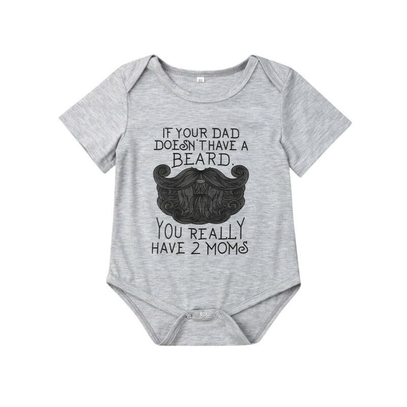 Citgeett lato niemowlę niemowlę chłopiec dziewczyna ciało krótkie rękawy kombinezon letnie ubrania stroje broda szary strój kąpielowy