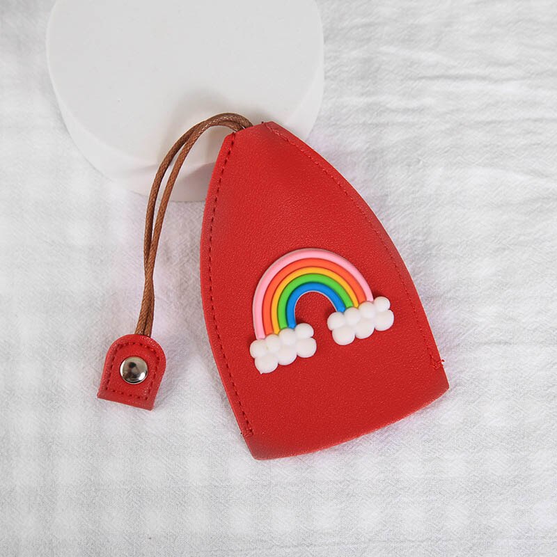 Śliczne owoce Unisex Pull typ futerał na klucze PU skórzany portfel na klucze Housekeepers uchwyt na kluczyk samochodowy Case nowy skórzany brelok etui: 4