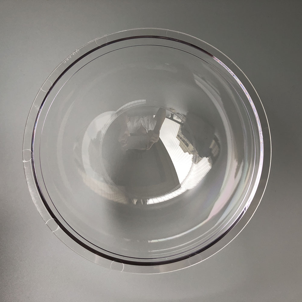 162 x 85.5mm 6 tommers original kamerakuppel akrylkuledeksel gjennomsiktig etui overvåkingsutstyr tilbehør speed ball skjold