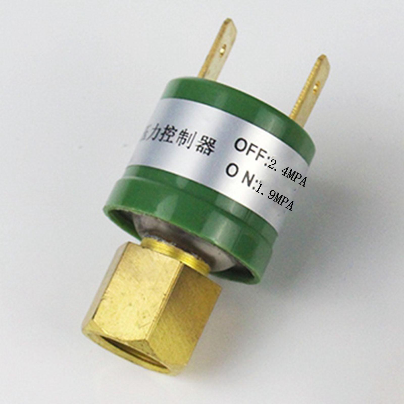 SAE 7/16 "-20 Draad 1.9-2.4Mpa (AAN-OFF) Luchtcompressor Drukschakelaar Draad Insert Type Koeler Koeling Onderdelen
