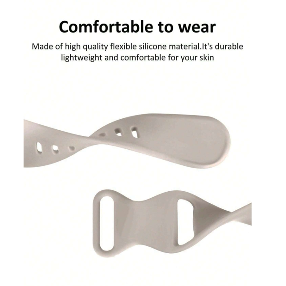 Siliconen lus Voor Apple Horloge band vrouwen voor iwatch 10/9/7/38mm 40mm 41mm 42mm 44mm 45mm 46mm Band