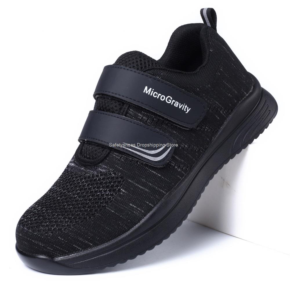 Puncture Proof Safety Shoes Men Steel Toe Sneaker Velcro Anti-smash Work Shoes Indestrutible Work Safety Boots Man Security Boot: 861 / 46