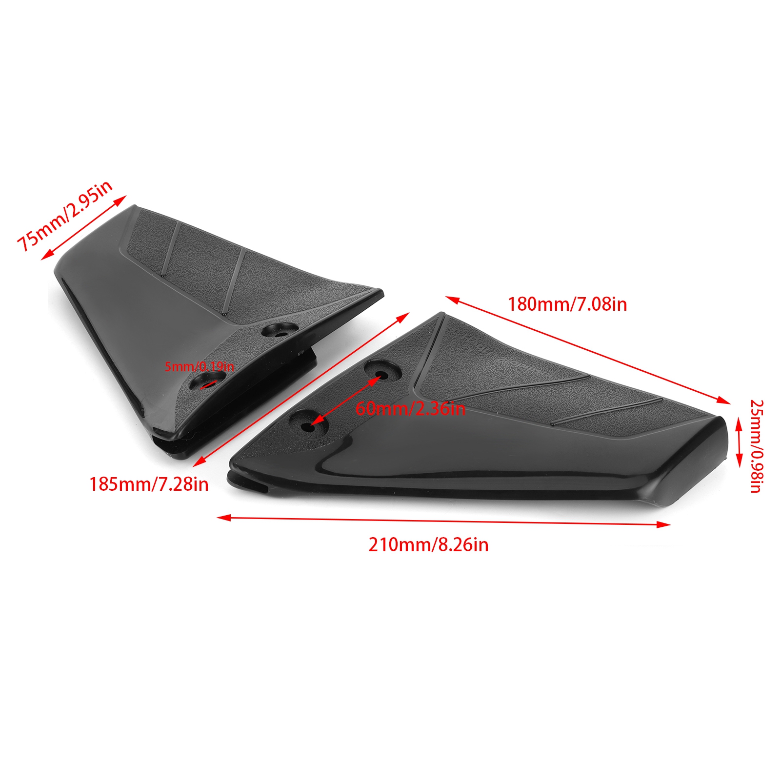 Bootonderdelen Paar Kleine Draagvleugelboot Motor Stabilisator Enigne Componenten Voor 4-50 Pk Buitenboordmotor Met Moer Draagvleugelboot Stabilisator