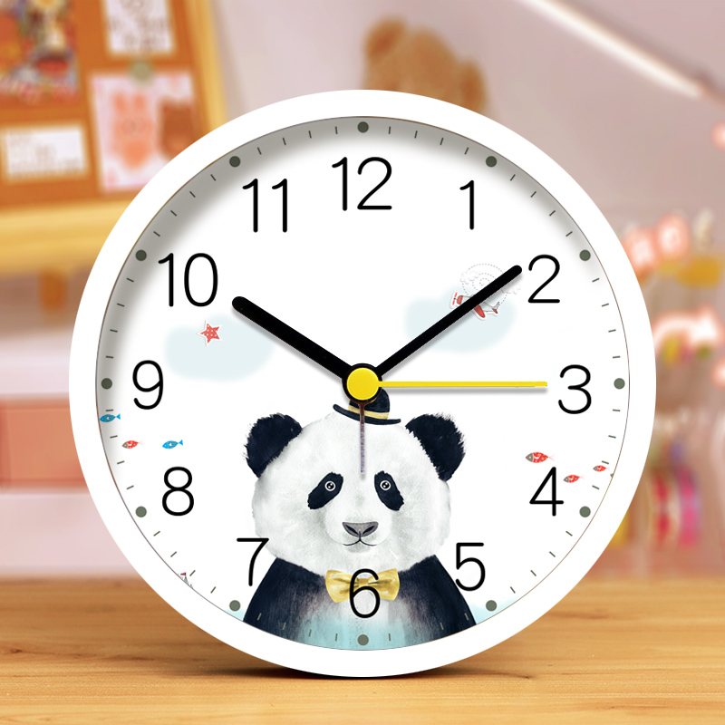 Eenvoudige Wekker Voor Kinderen, Jongens En Meisjes Leuke Klok Alarm Nachtkastje Lichtgevende Desktop Elektronische Klok.: H