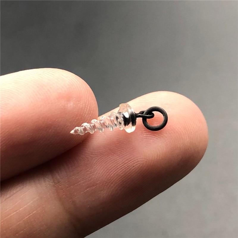Ronnie d-rig – vis d&#39;appât pour la pêche à la carpe, 360, avec Micro anneau, pivotant, hameçon, en forme d&#39;écrou de tigre, 10 pièces
