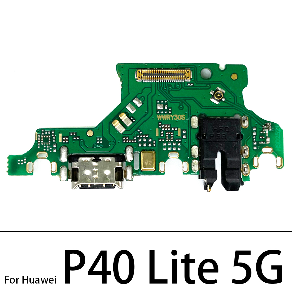 USB-Ladung für Huawei P30 P40 Lite E 5G Profi Ladeanschluss Jack Dock Verbinder Ladeplatine Flexkabel: Rose