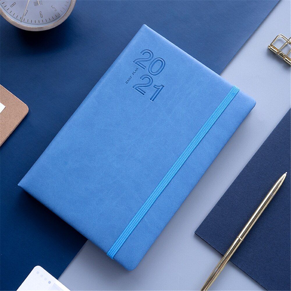 English Agenda Planner Organizer A5 Diary Notebook and Journal Office Notepad Weekly Monthly Calendar Daily Plan Note Book: Default Title