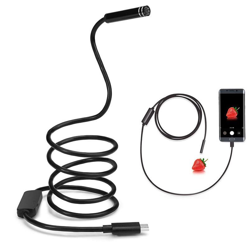USB Type-C Endoscope Inspection Camera Borescope 5M 2MP 2MP 8mm Android
