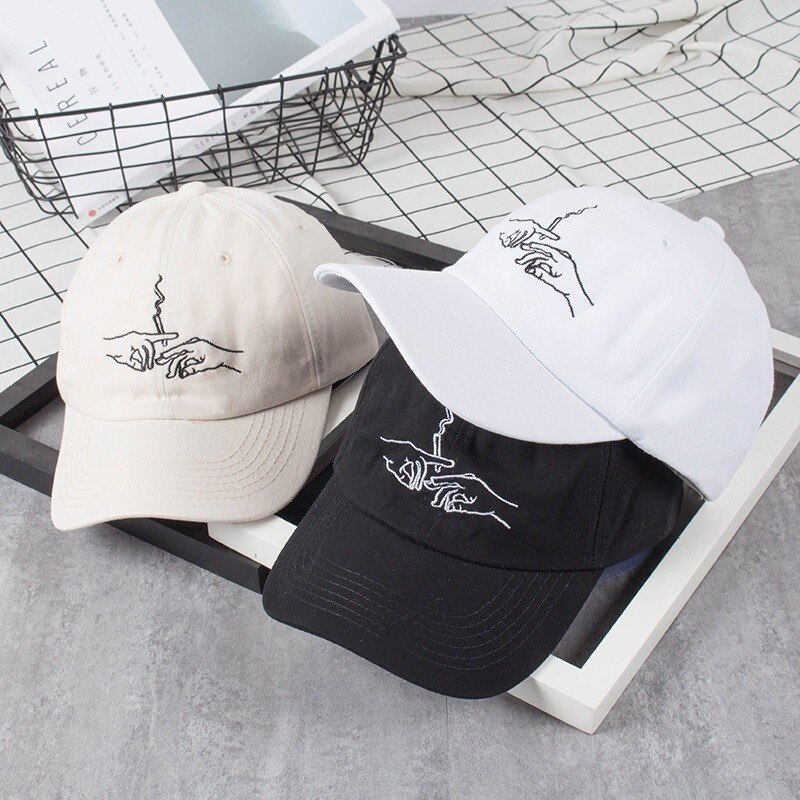 LINJW Summer Korean Style Embroidery Baseball Cap for Men Women Hip Hop Snapback Caps Street Style Baseball Hat Outdoor Dad Hats