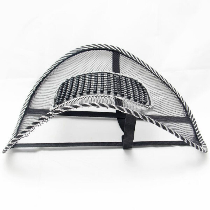 1Pc Chair Back Support Massage Cushion Mesh Relief Lumbar Brace Car Truck Office Home Cushion Seat Chair Lumbar Back Support Cha