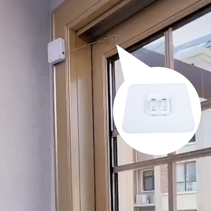 Universele Punch-Gratis Automatische Sensor Deur Dichter Automatisch Dicht Voor Alle Deuren Deurdranger Organizer Schuifdeur Dichter