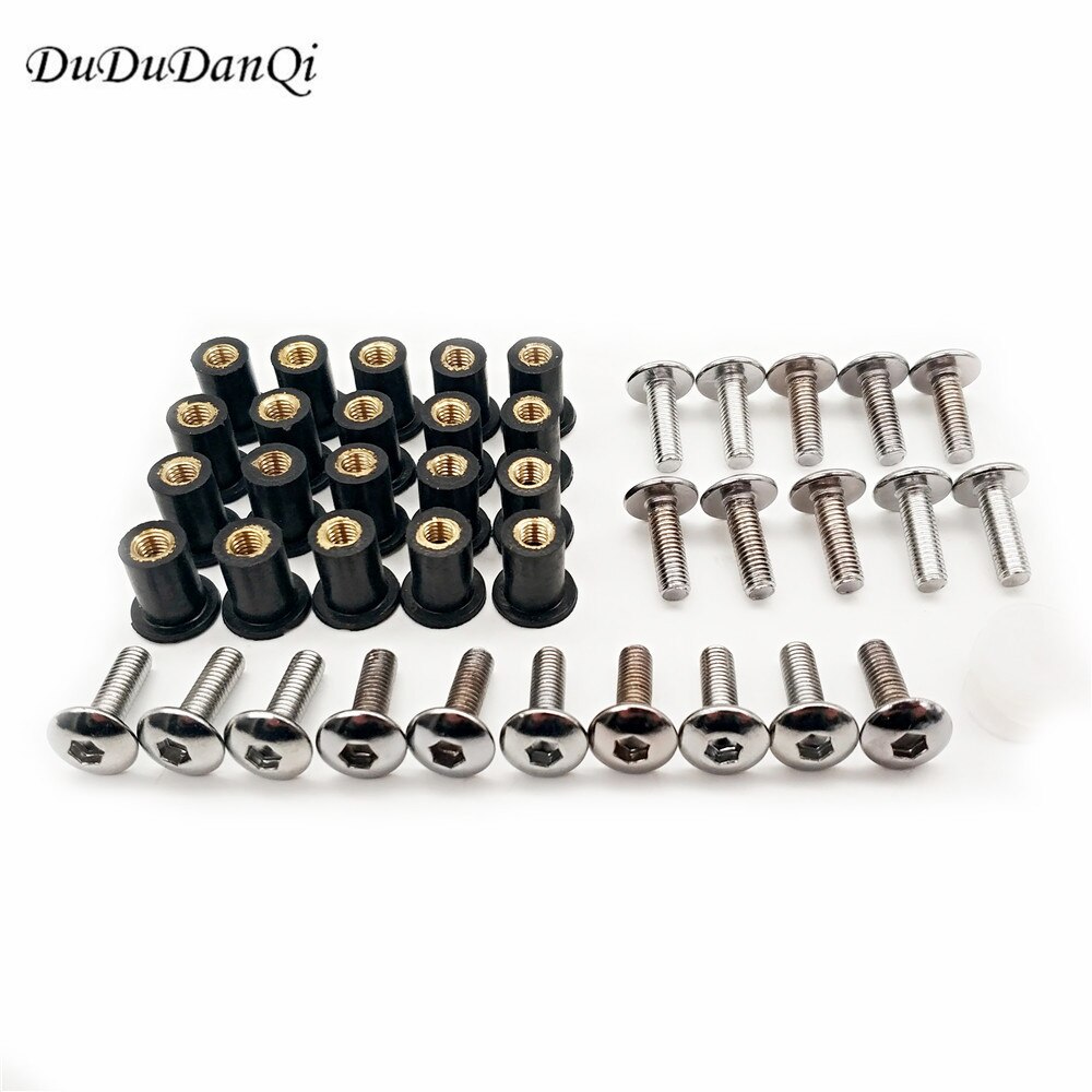 M5 Metric Rubber Rubber Goed Noten schroeven Blind Sluiting Voorruit Wellnuts Klinknagel Vissen Kajak Accessoire