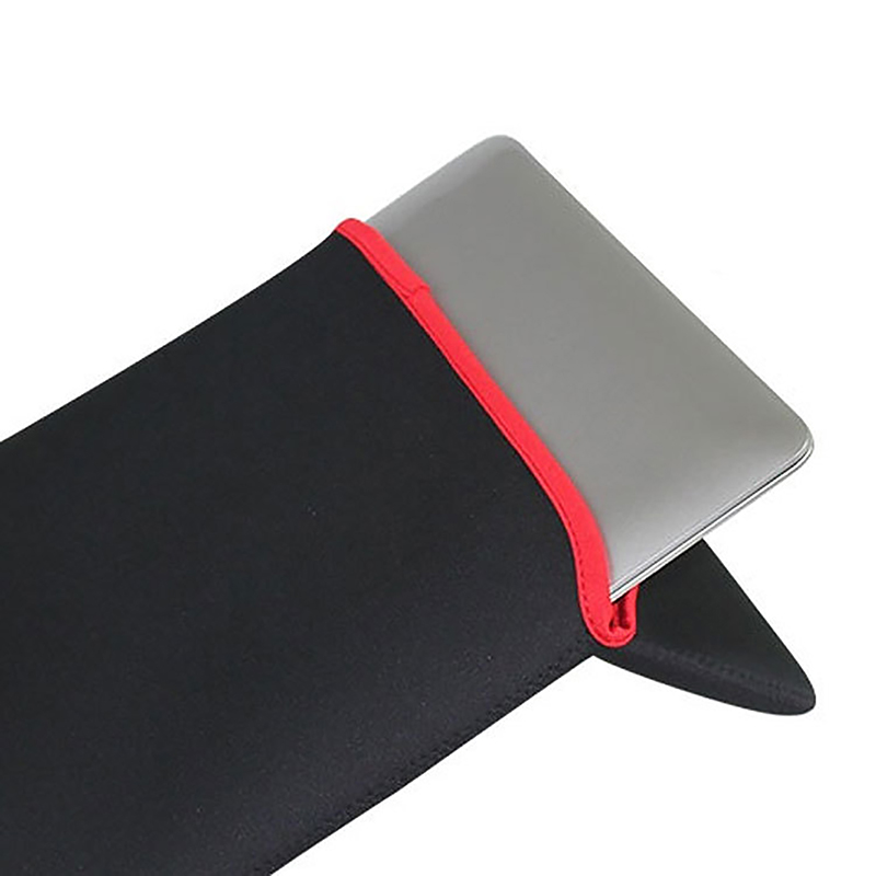 Bolsa protectora de doble cara para ordenador portátil, suave funda de neopreno impermeable para tableta y PC, 7/8/9/10/12/13/14 pulgadas, 1 unidad