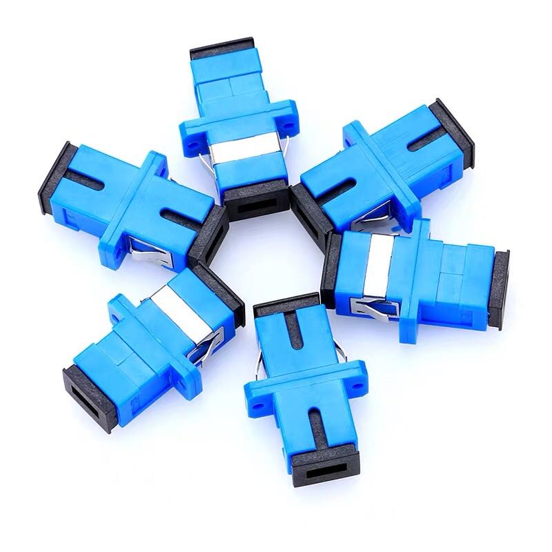 SC UPC Simplex mode Fiber optic Adapter SC/UPC Optical fiber coupler SC Fiber flange