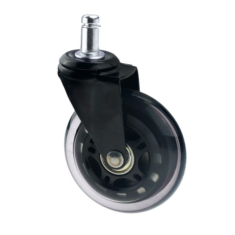 1 szt. Krzesło biurowe na kółkach koła 3 Cal obrotowe gumowe kółka nowość